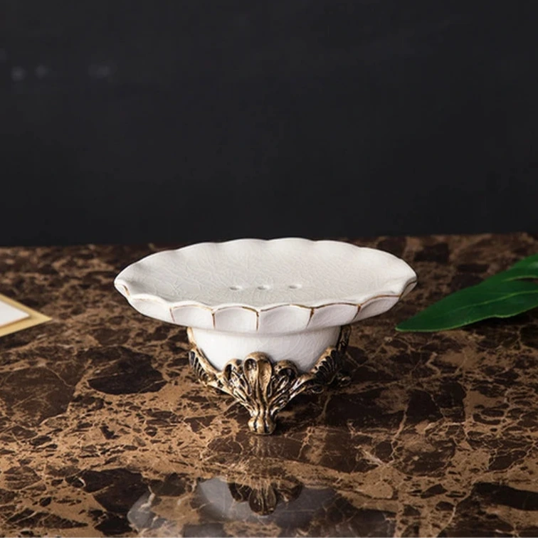 Elegant Ceramic Soap Dish